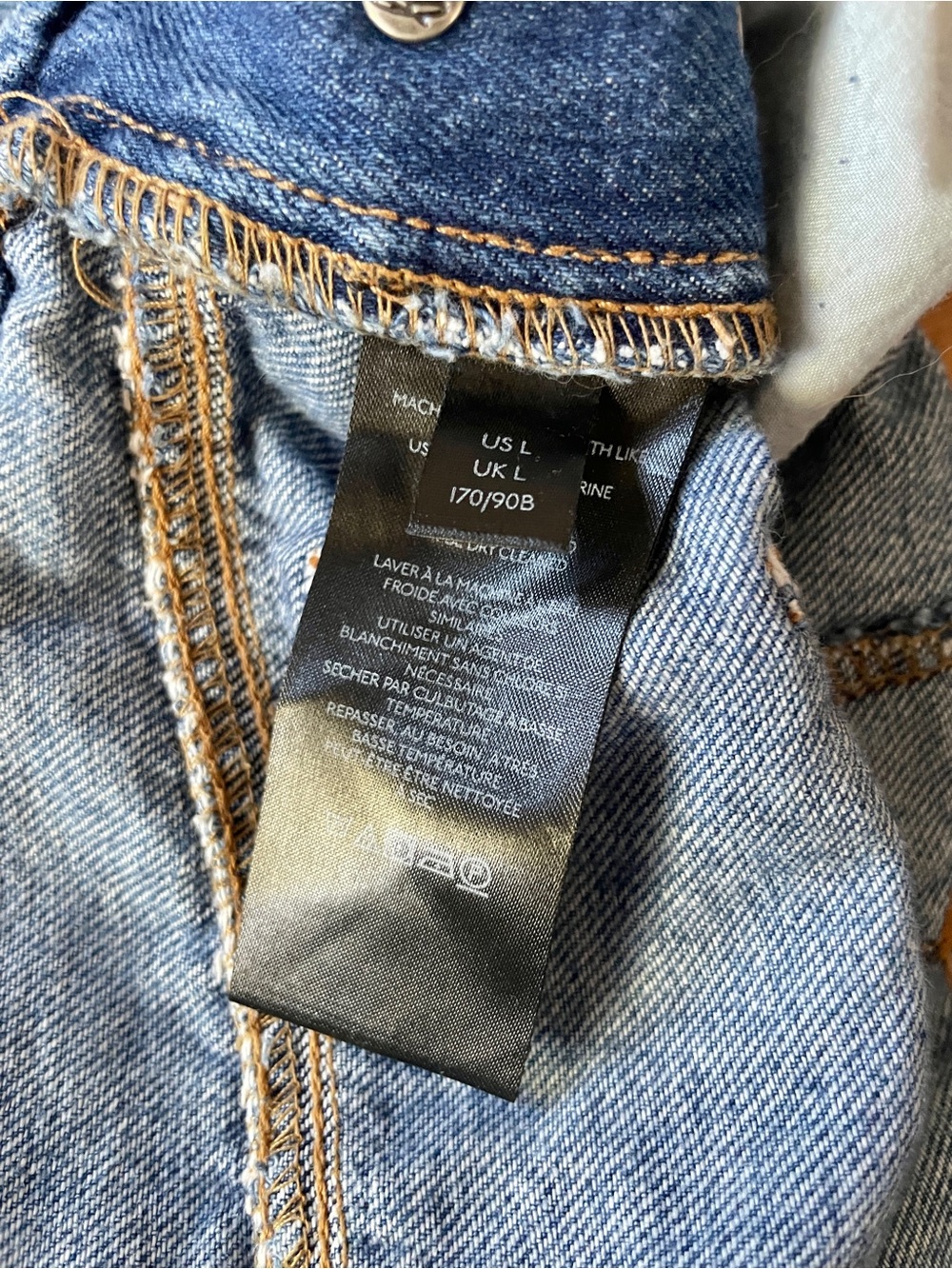 Free People "We The Free" Denim Overalls — Baggy Relaxed Fit - Picture 7 of 9